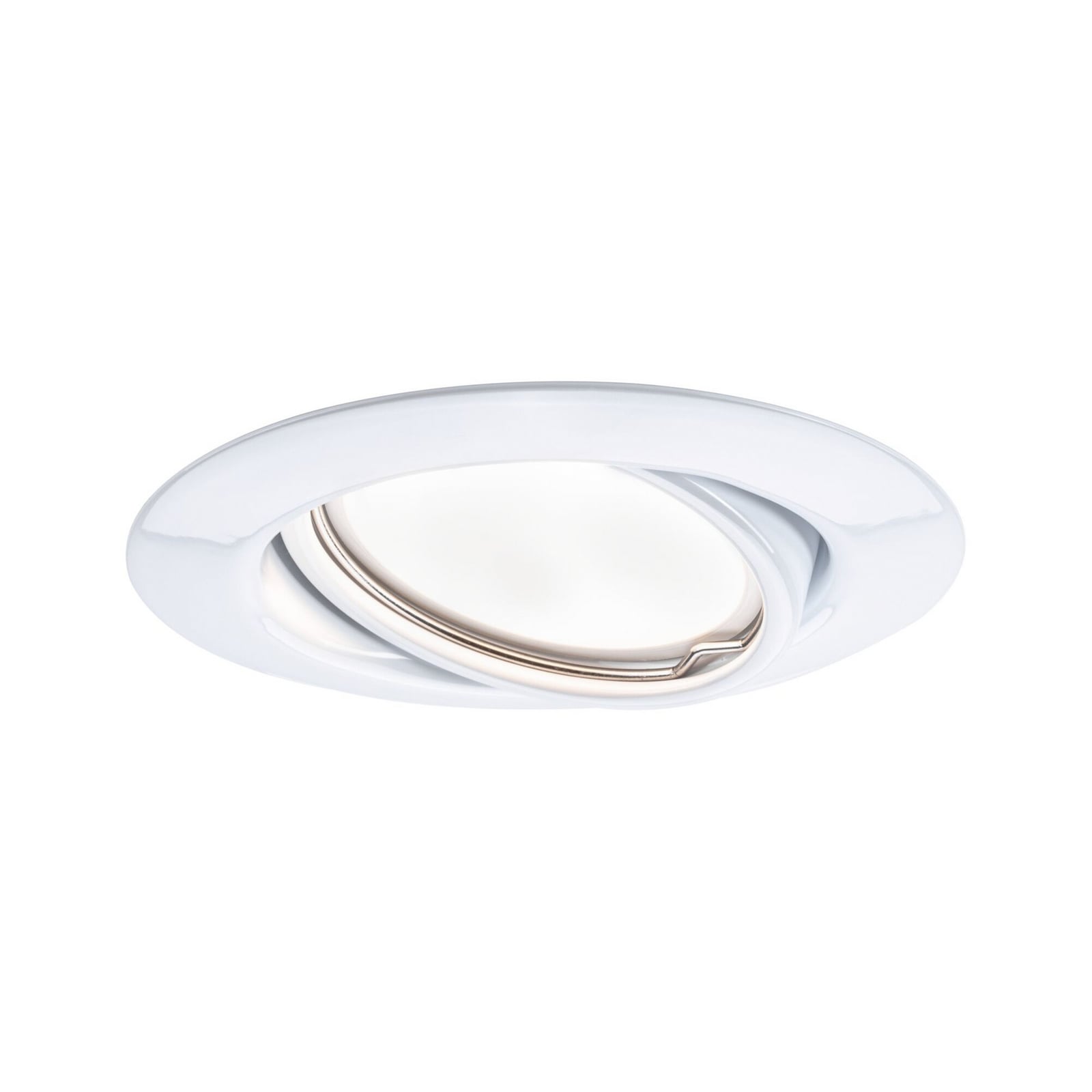 Paulmann LED inbouwspot Base Coin wit aan/uit, 3 stuks, 3000K