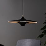 LOOM DESIGN Candeeiro suspenso LED Moja, Ø 35 cm, preto