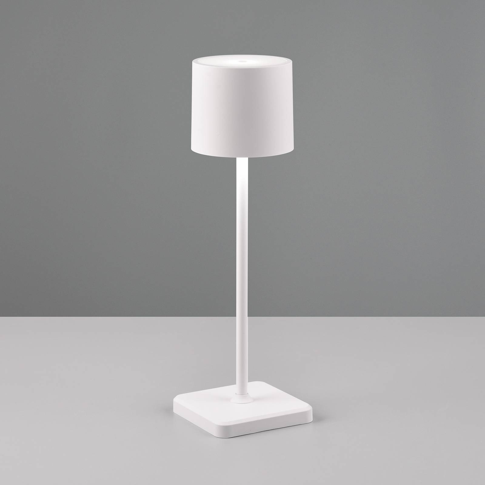 Reality Leuchten Lampe de table LED Fernandez variateur/CCT blanche