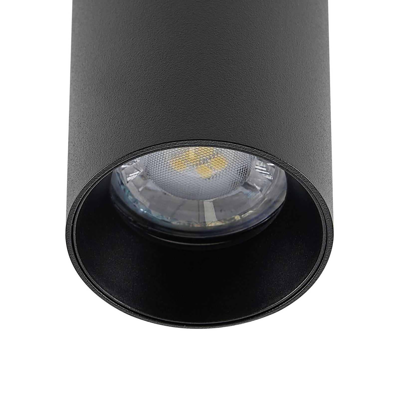 Downlight CAN, czarny, IP20, Ø 6 cm, metal, GU10