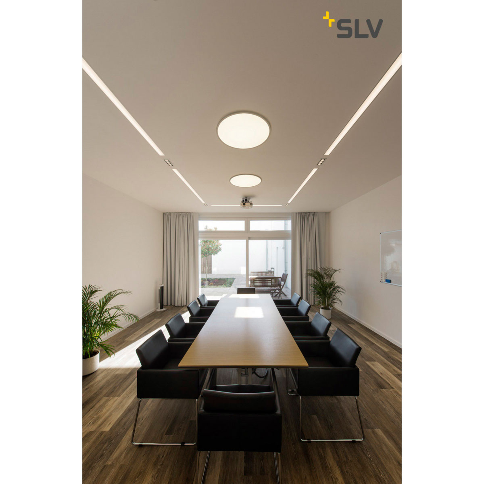 SLV Panel 60 LED-Deckenleuchte, auch Einbau