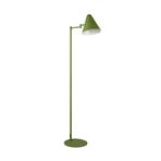 Vloerlamp Cosima, groen, hoogte 126 cm, metaal