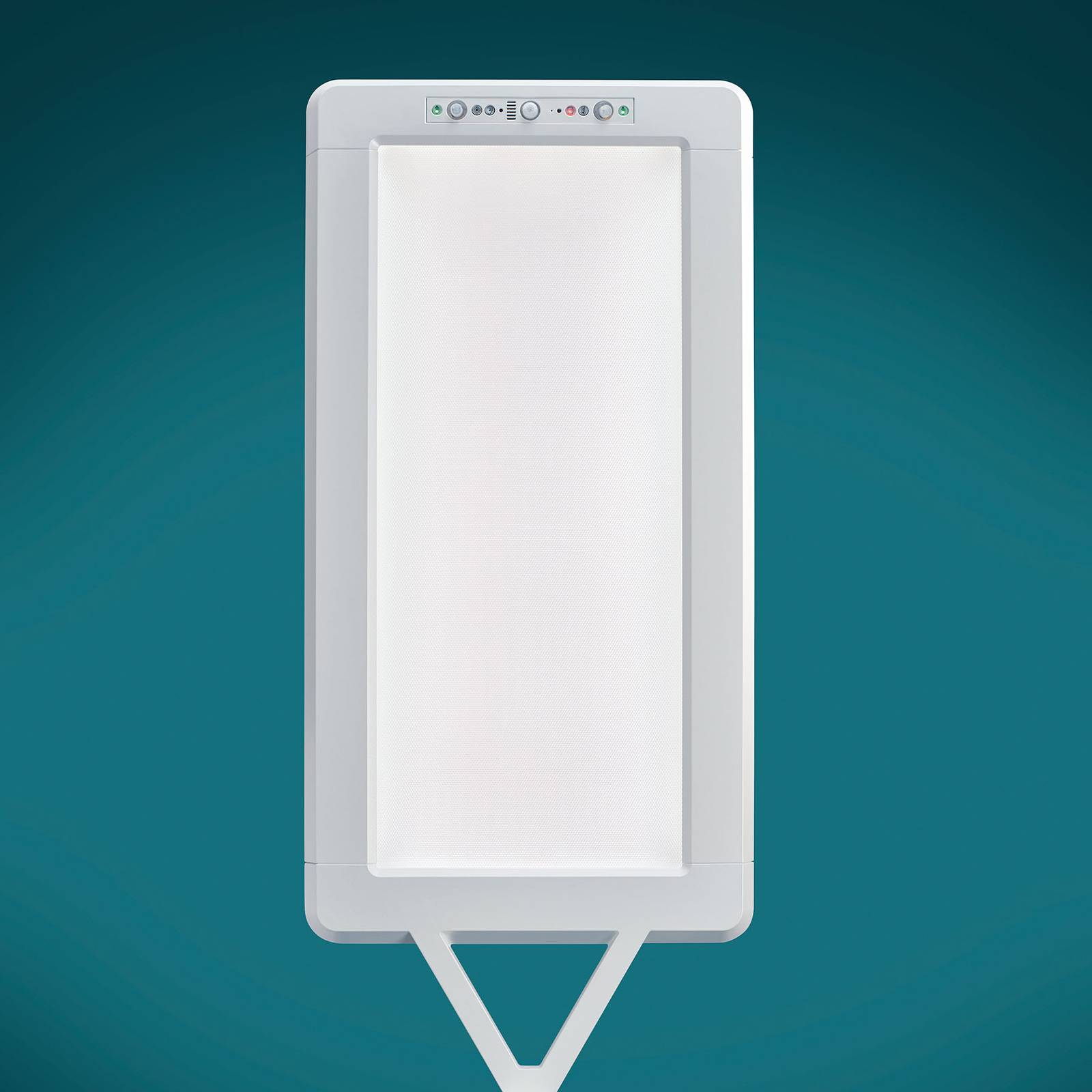 Lampa stojąca LED Yara.single CCT, BT, LTX srebrna