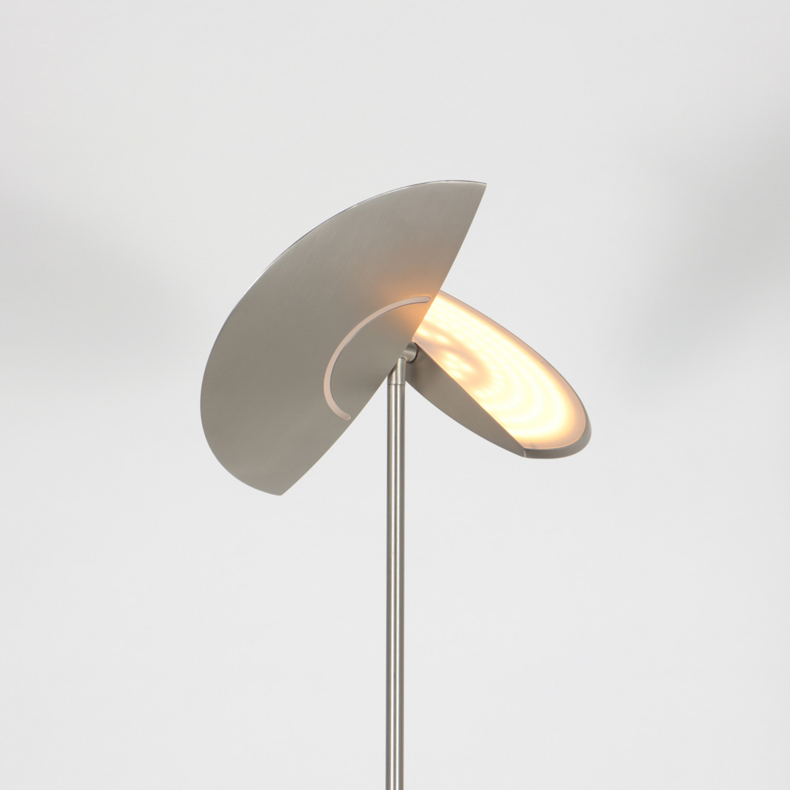 Lampa stojąca LED Zenith 2, stal, lampka do czytania, CCT, pilot Lampa stojąca LED Zenith 2, stal, lampka do czytania, CCT, pilot