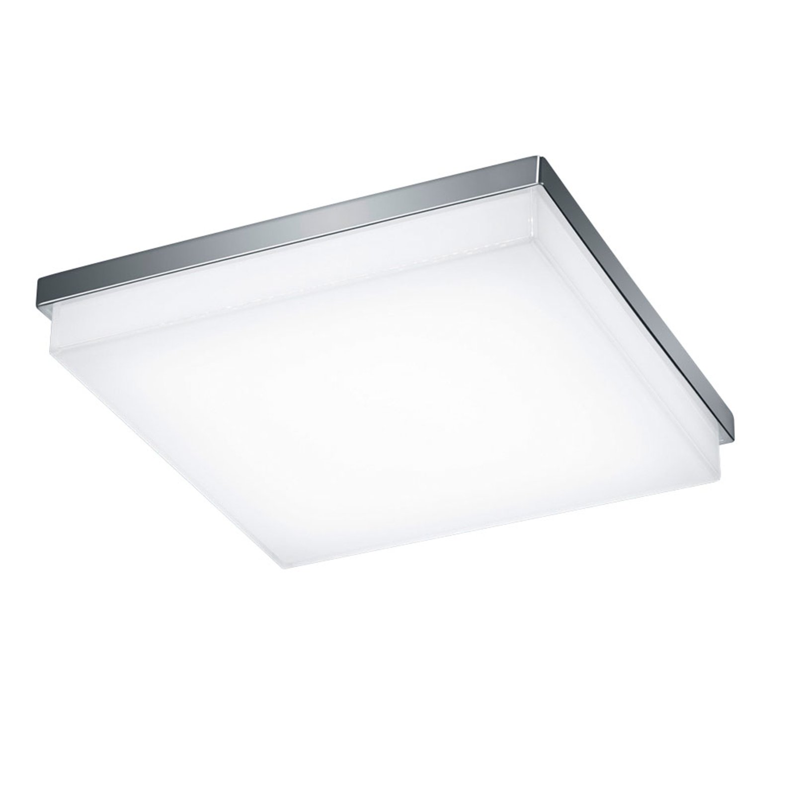 Helestra Cosi LED ceiling light square chrome