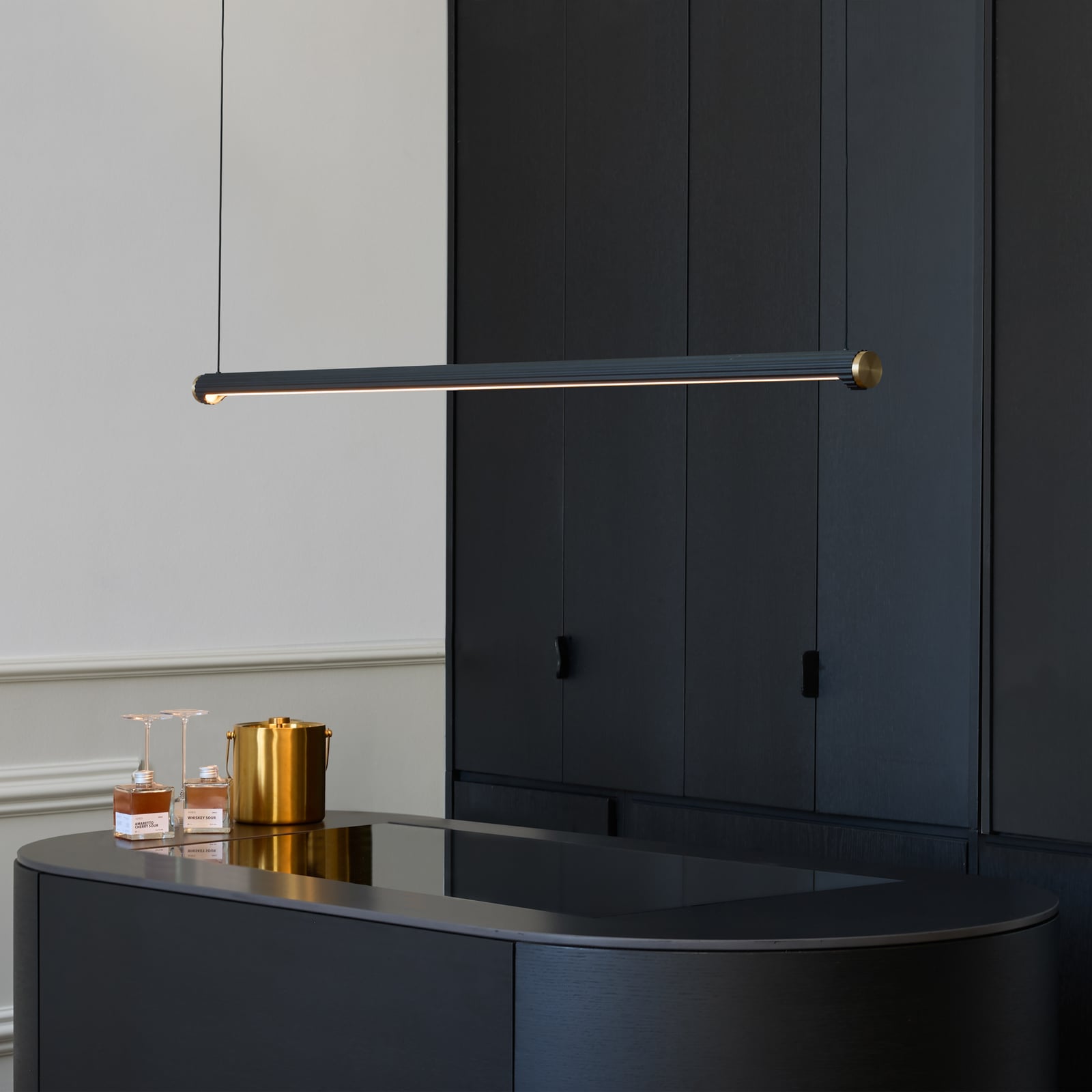 Velvet S1400 Switch LED pendant light, black - LIGHT-POINT Velvet S1400 Switch LED pendant light, black - LIGHT-POINT