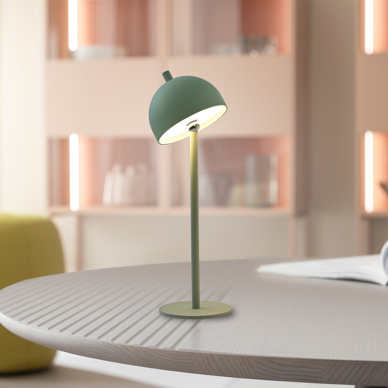 SCHÖNER WOHNEN lampe à poser LED rechargeable Bellies, réveil printanier SCHÖNER WOHNEN lampe à poser LED rechargeable Bellies, réveil printanier