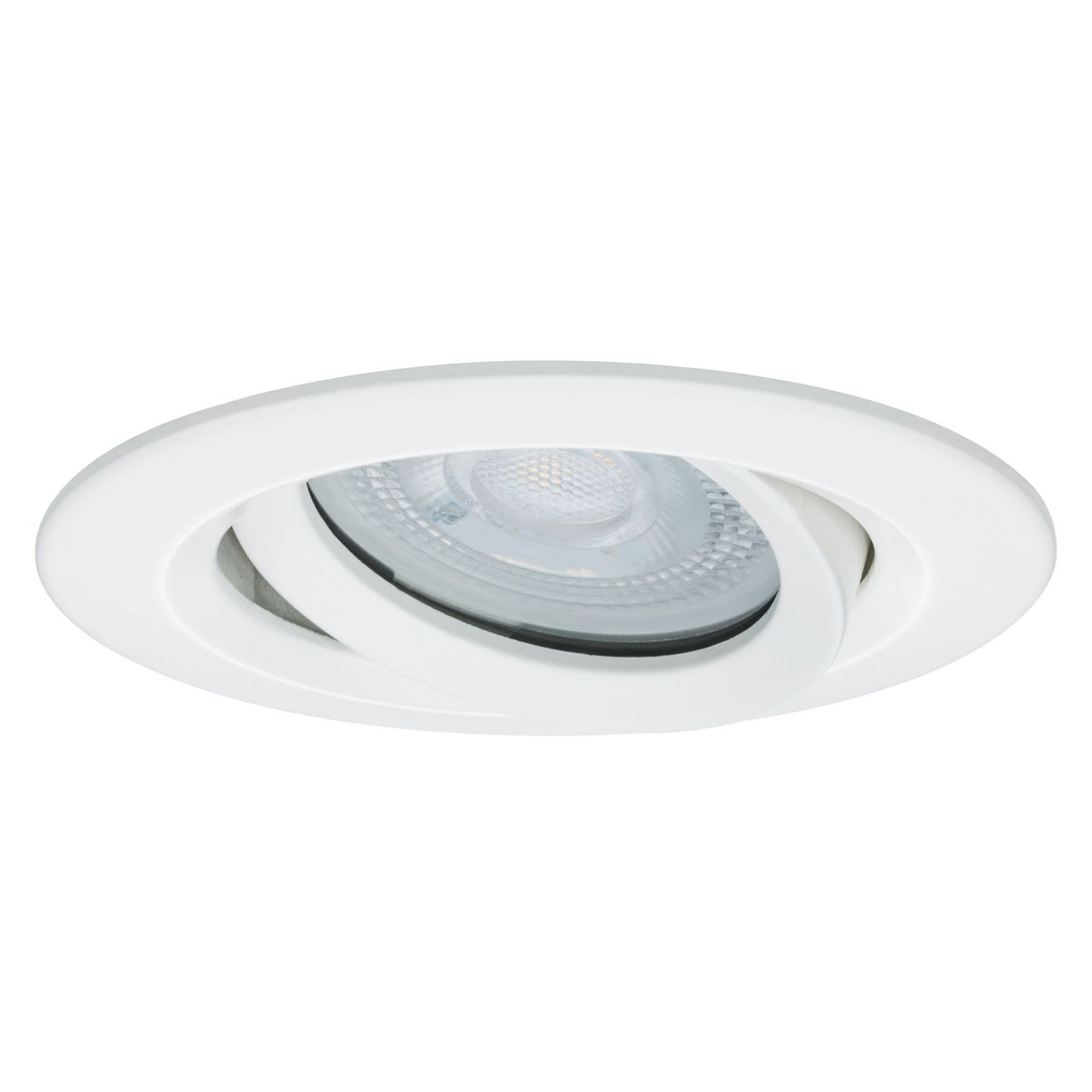 Nova LED recessed spotlight, dimmable, IP65, white - Paulmann