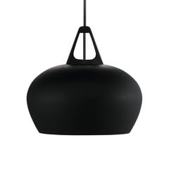 Eficaz lámpara colgante Belly en negro