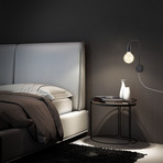 Wandleuchte Alva Comfort light Retro, Bettleuchte