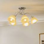 Plafondlamp Miranda, 5-lamps, chroom