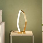 Vallerosa LED galda lampa no misiņa