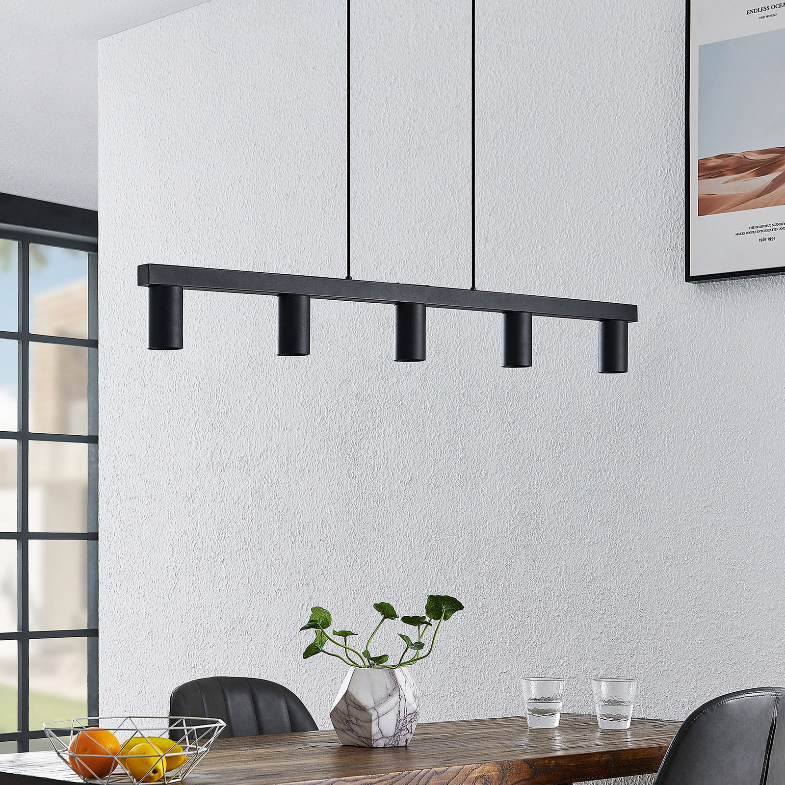Baliko 5 Závěsná Lampa Black - Lindby