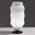 Origami table lamp, white