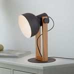 JUST LIGHT. Cup 2.0 table lamp, black, metal