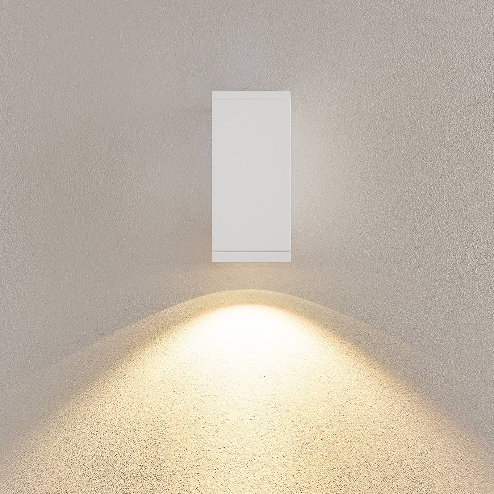 LED-Außenwandlampe ShoreLine Pro Square, weiß, 830/840 günstig online kaufen