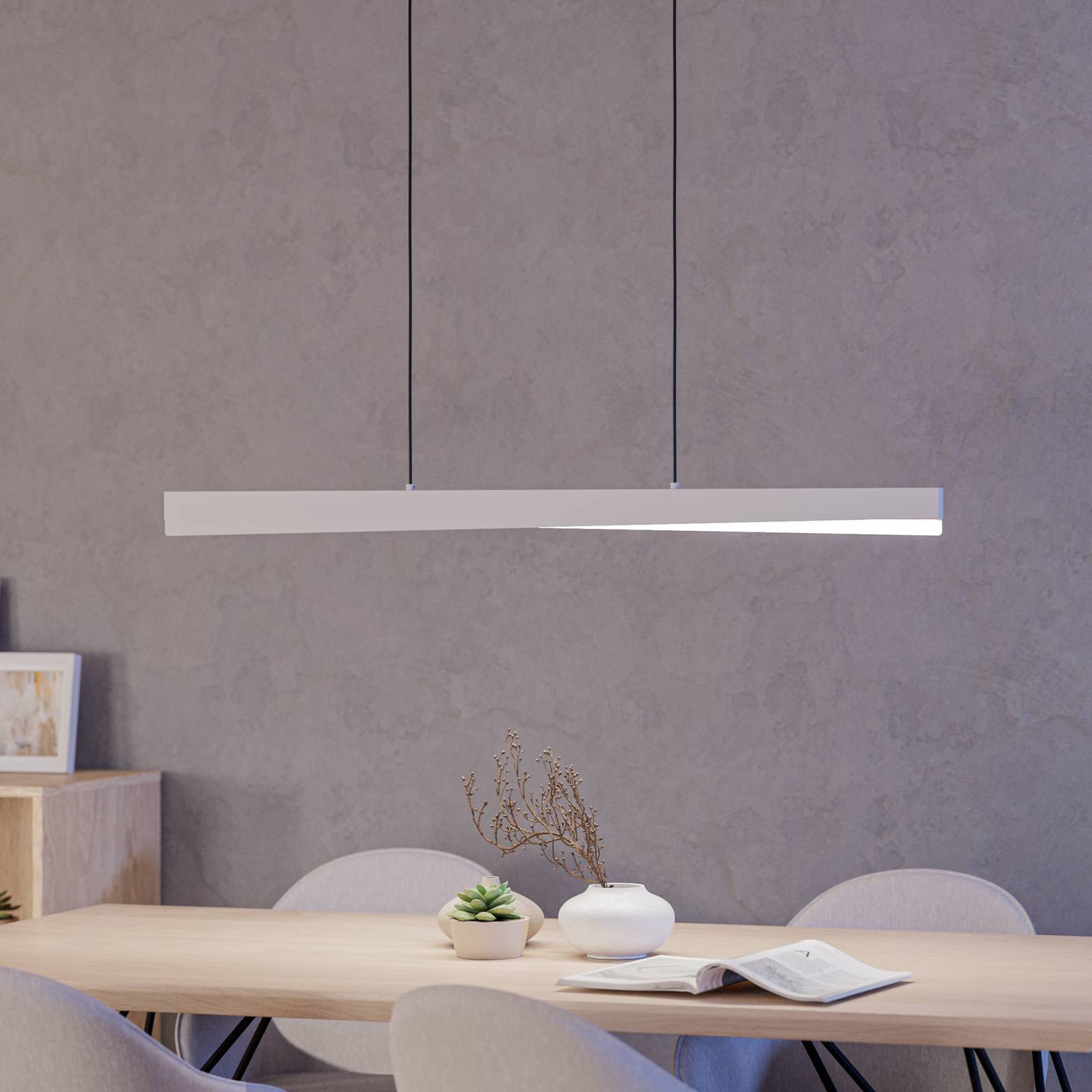 EGLO connect Smart-LED-Hängeleuchte Bolognano-Z, grau günstig online kaufen