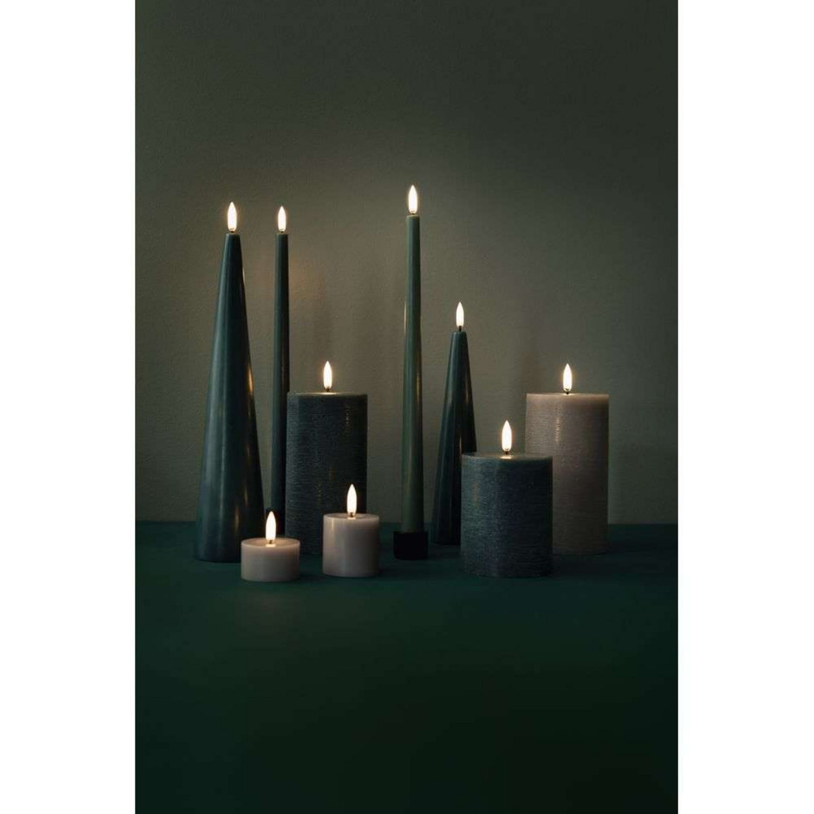 LED-stumplys, 15,2 cm, piniengrøn Uyuni Lighting - Stue - Andet