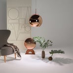 Tom Dixon Copper Round κρεμαστό φωτιστικό Ø 45 cm χαλκός