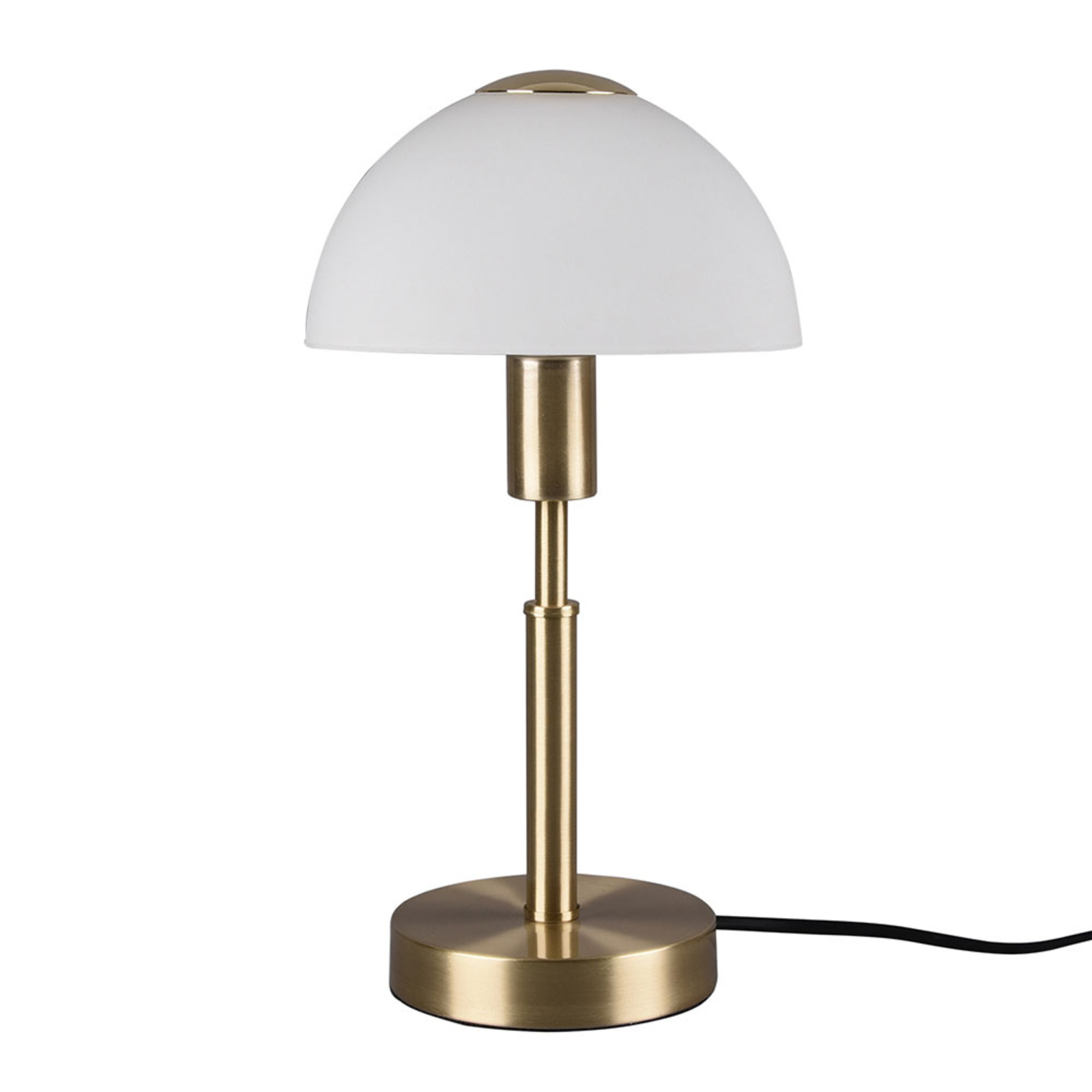 Don table lamp with glass shade, dimmable