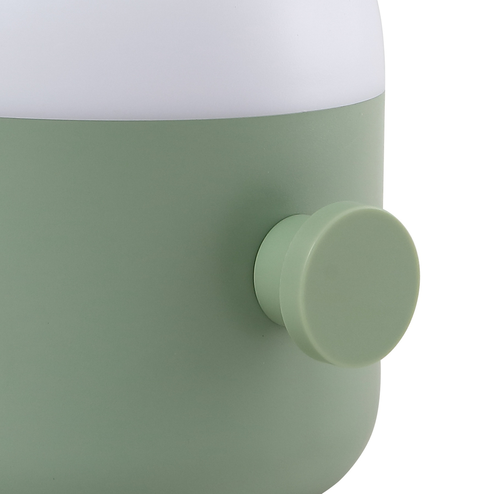 Lindby LED reîncărcabilă lampă de masă de exterior Isaline, verde, dimabil