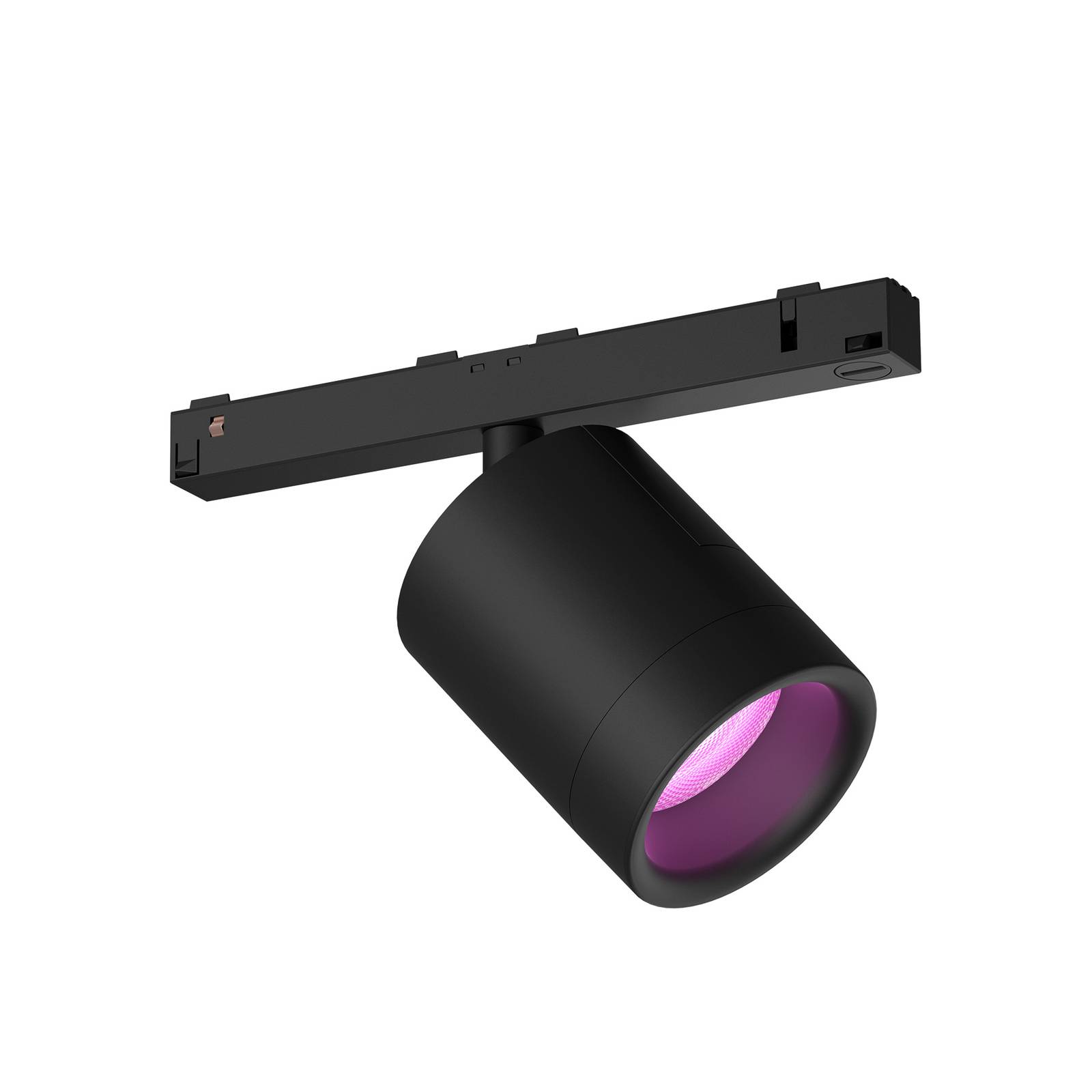 Philips Hue Perifo LED spot extension, black, for Workroom / Office, metal, plastic, 5.3 W, H: 12.8 cm