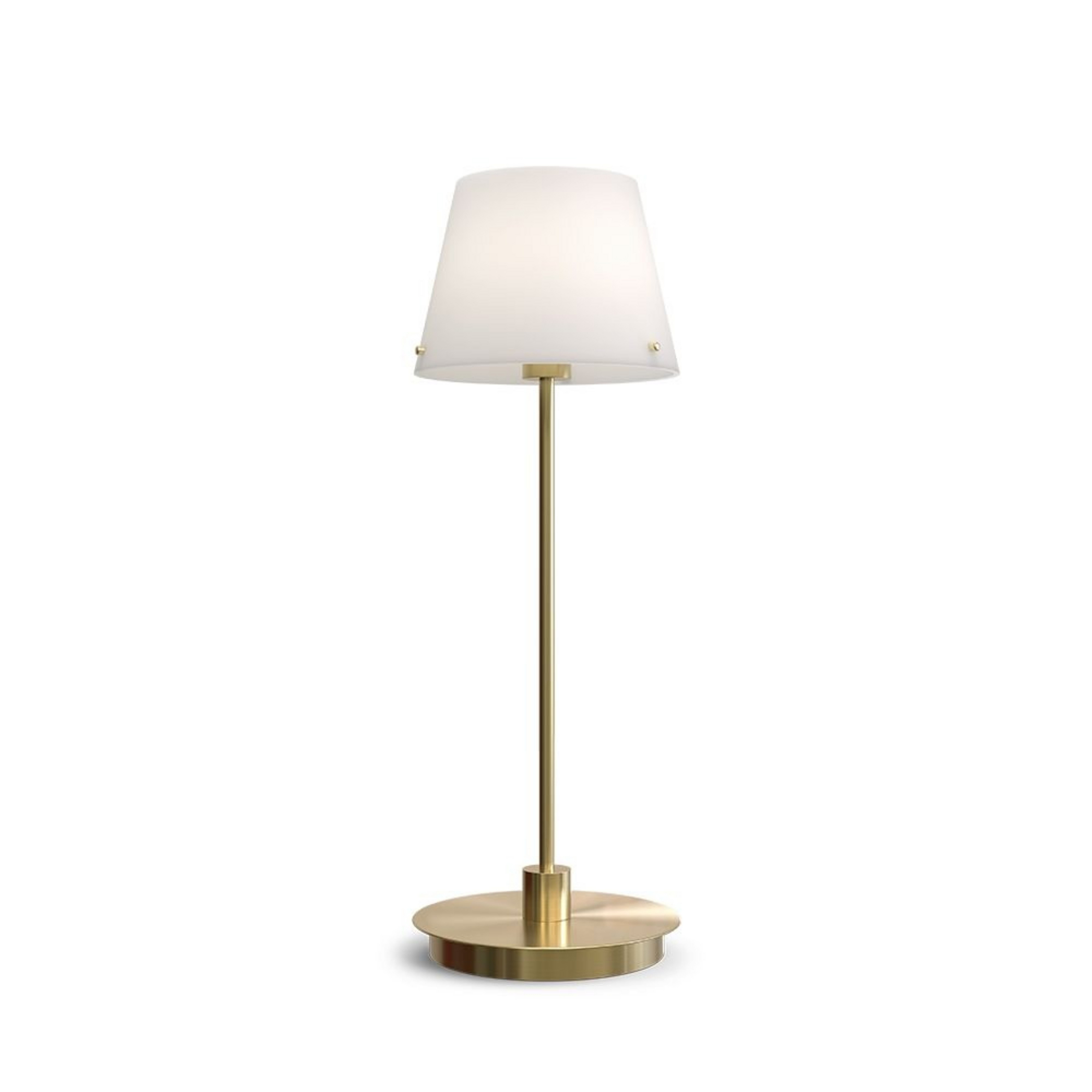 Gil il Grande Bordlampe Satin/Brass - Herstal