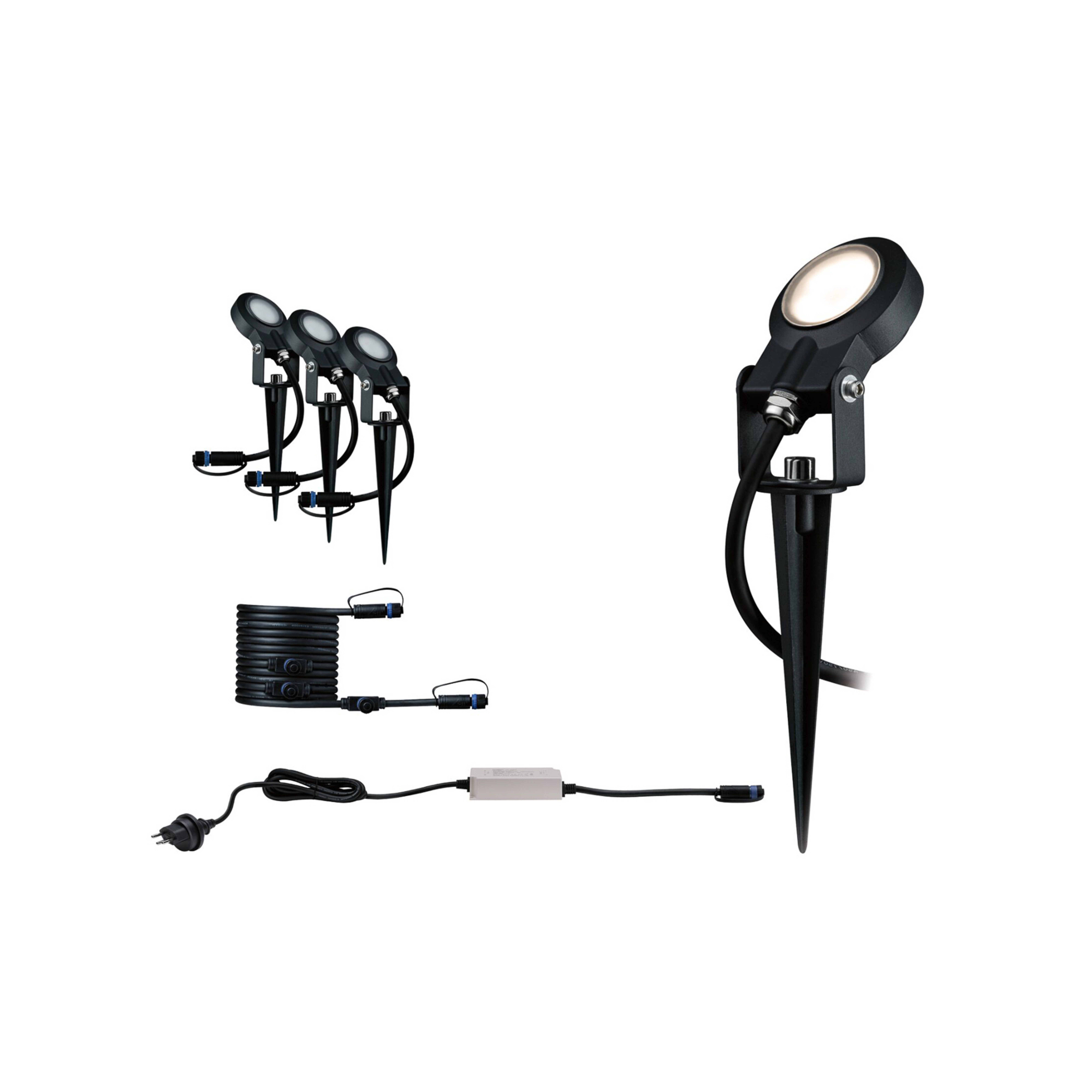 Paulmann Plug & Shine Sting Starterset CH, intensité variable