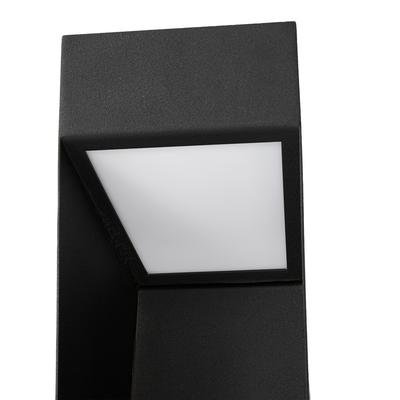 Lucande LED-Wegeleuchte Louran, Höhe 90 cm, schwarz, up/down Lucande LED-Wegeleuchte Louran, Höhe 90 cm, schwarz, up/down
