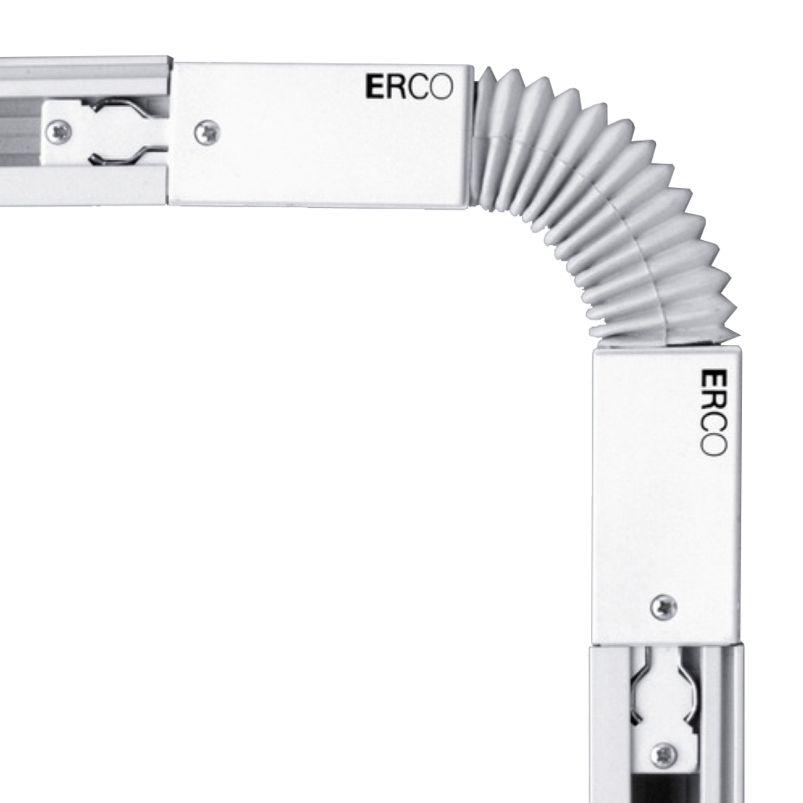 ERCO multiflex-koppling 3-fas skena vit