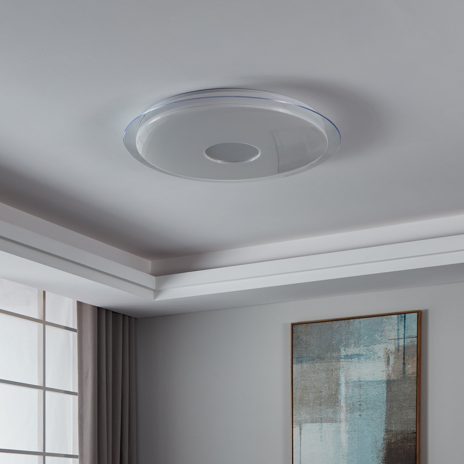 EGLO connect Lanciano-Z LED laevalgusti Ø 77cm