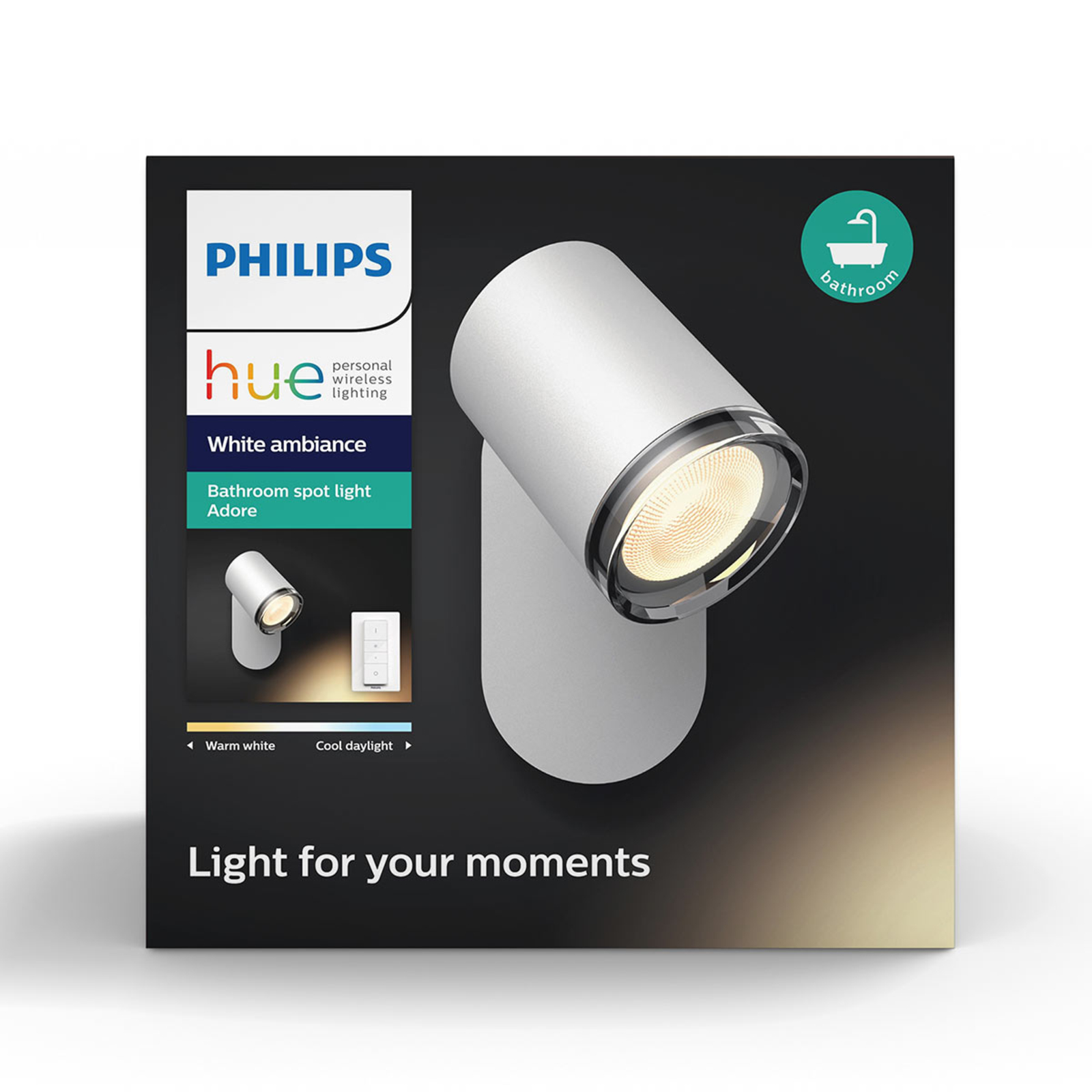 Philips Hue White Ambiance Adore LED reflektor