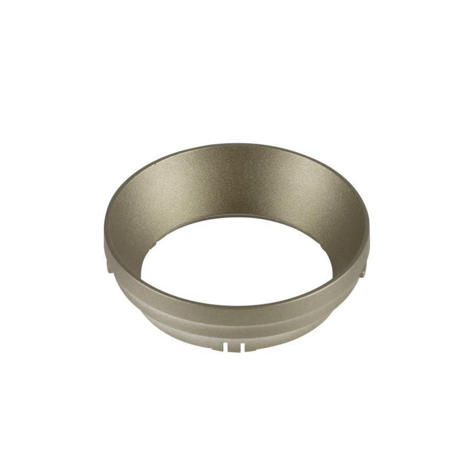 SLV decorative ring Noblo, copper-coloured, Ø 5 cm, plastic