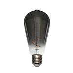 E27 4.9W rustic LED bulb, 1800K, 90 lumens, smoke