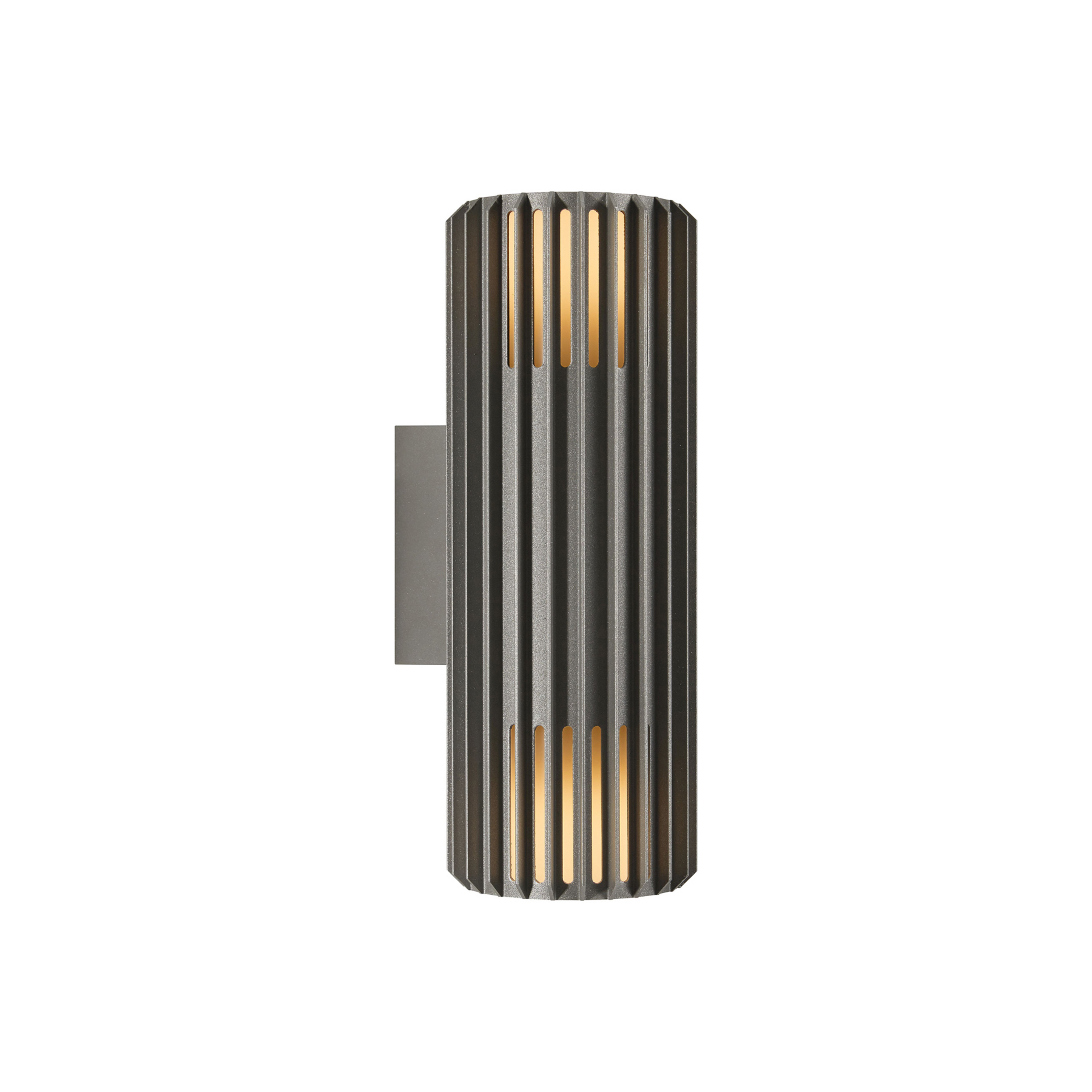 Aludra Double Außenwandlampe Seaside Anthracite 2-flg.