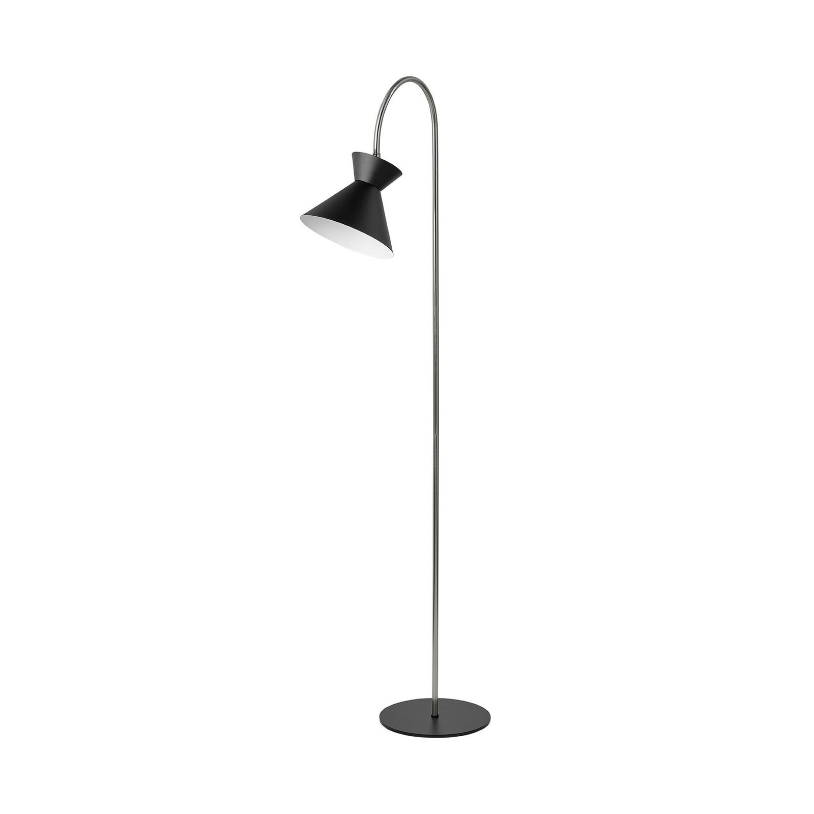 Stojacia lampa OSRAM Decor Waist, oceľ, čierne, E27