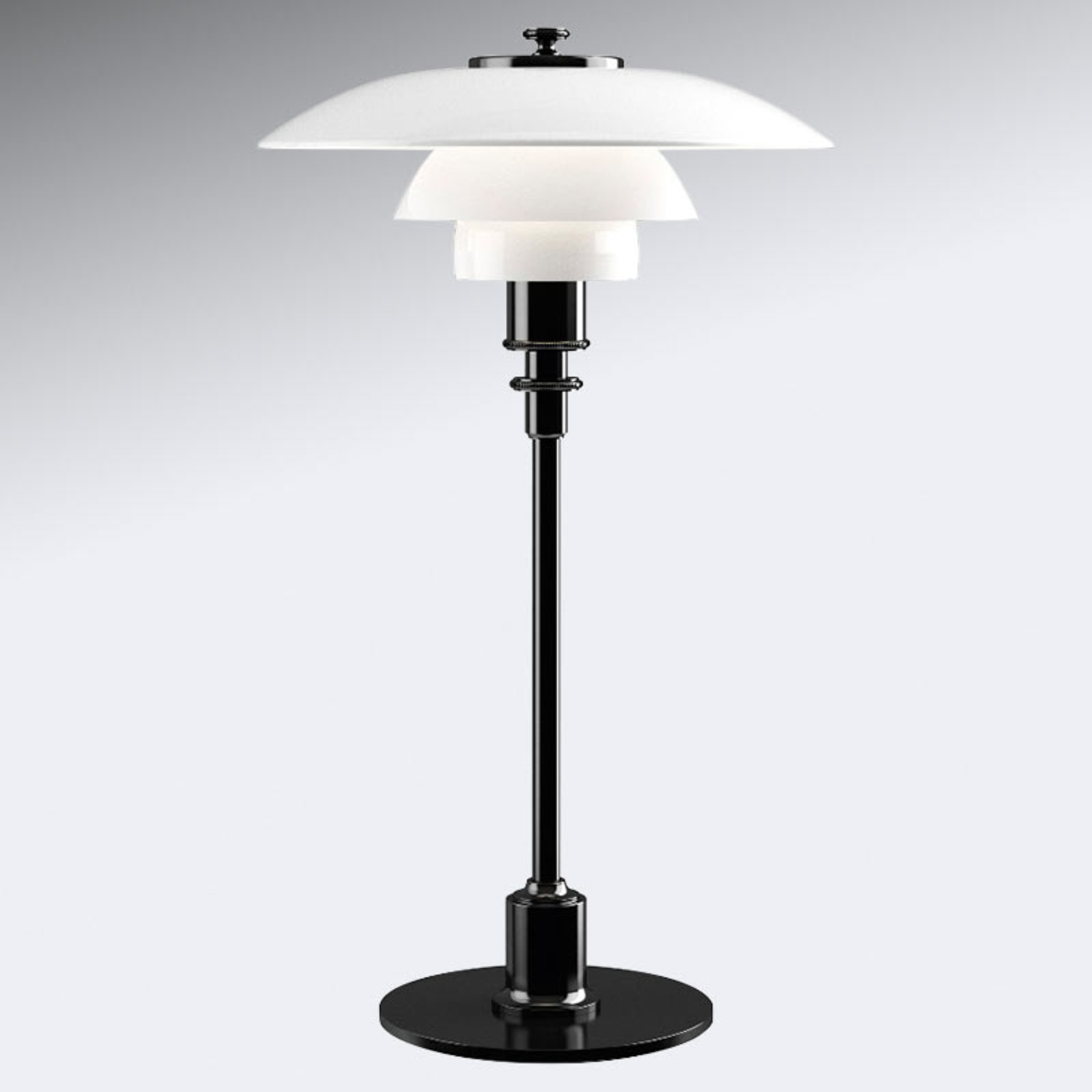 Louis Poulsen PH 2/1 table lamp black