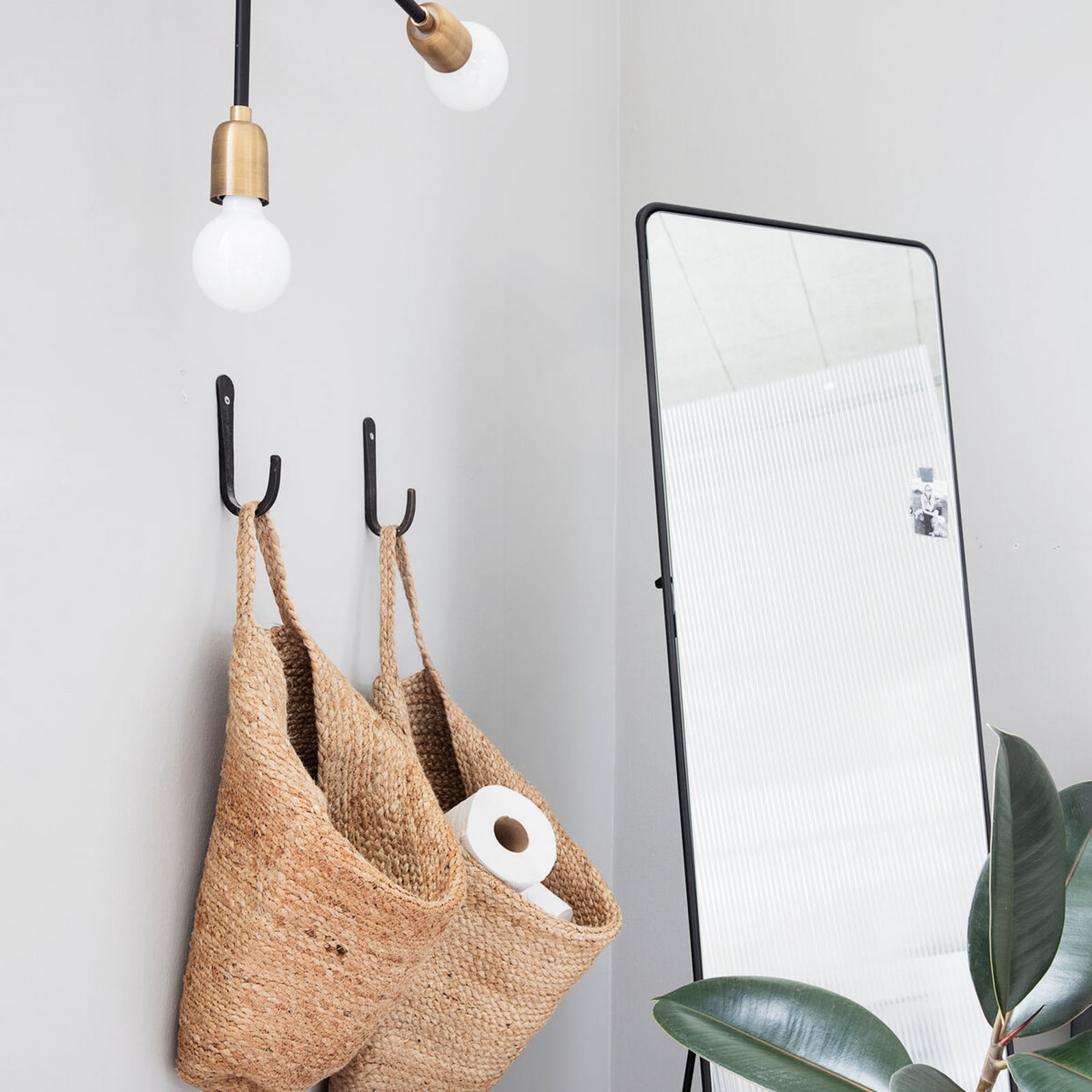 Cestino portaoggetti HDMira, canapa, 48 x 40 cm - House Doctor