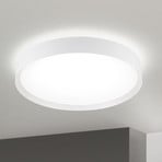LED-taklampe VARIO, Ø 60 cm, hvit, metall, CCT, dimbar