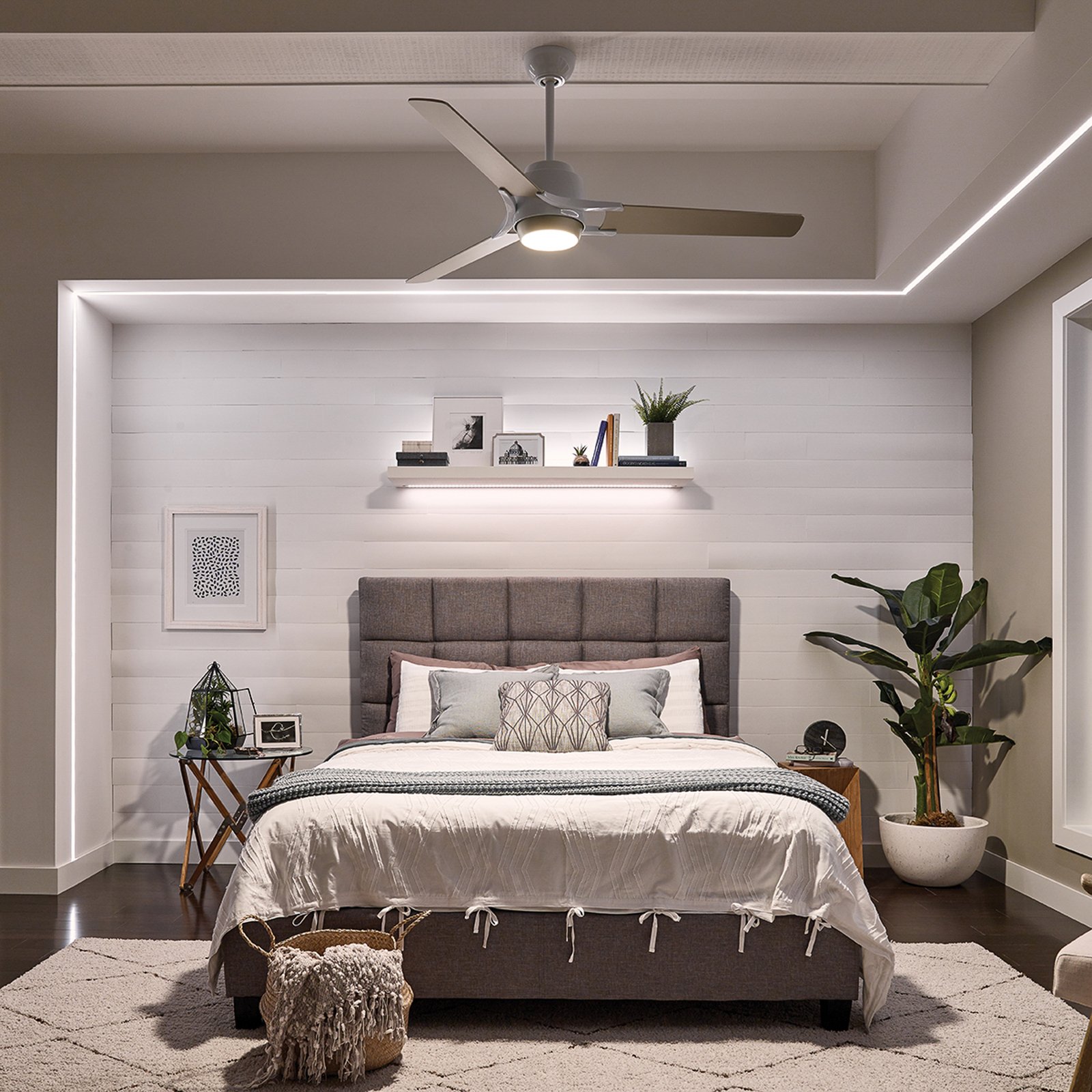 kichler bedroom ceiling fans