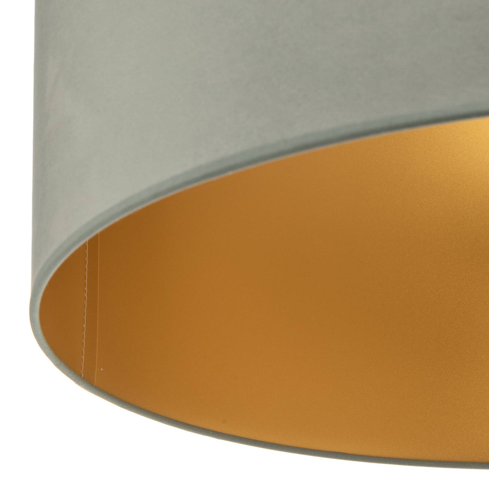 Lampa sufitowa Golden Roller Ø 60 cm miętowa/złota