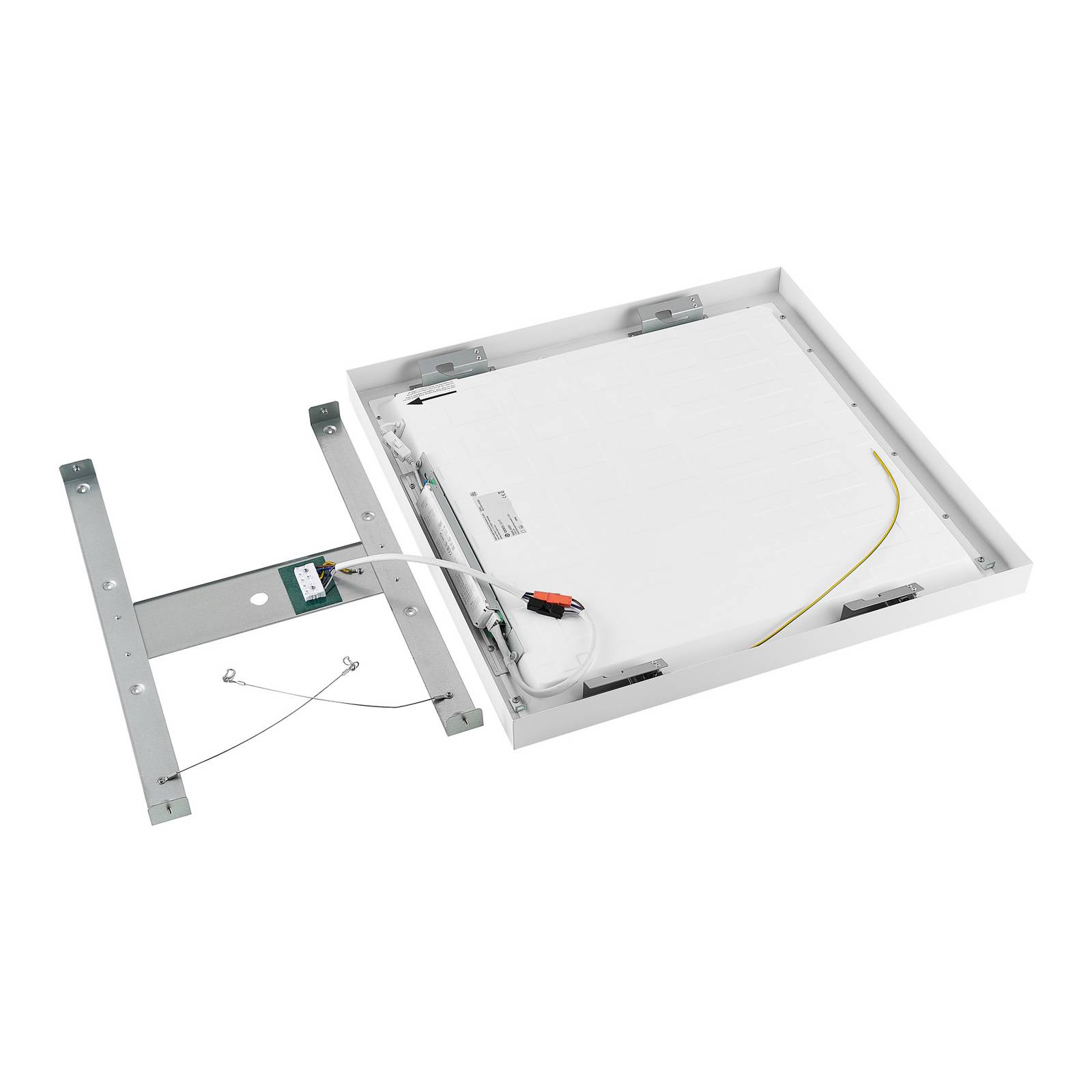Panel LED PRO OFFICE SANO, 63 x 63 cm, DALI, biały metal CCT
