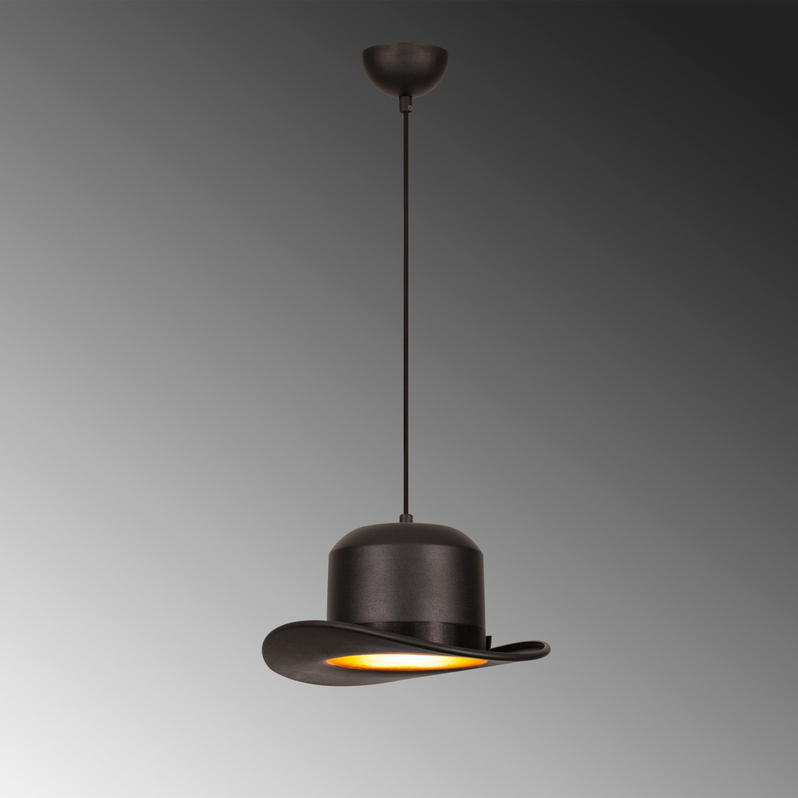 Hanglamp Sivani MR-992 1-lamp Ø30cm zwart