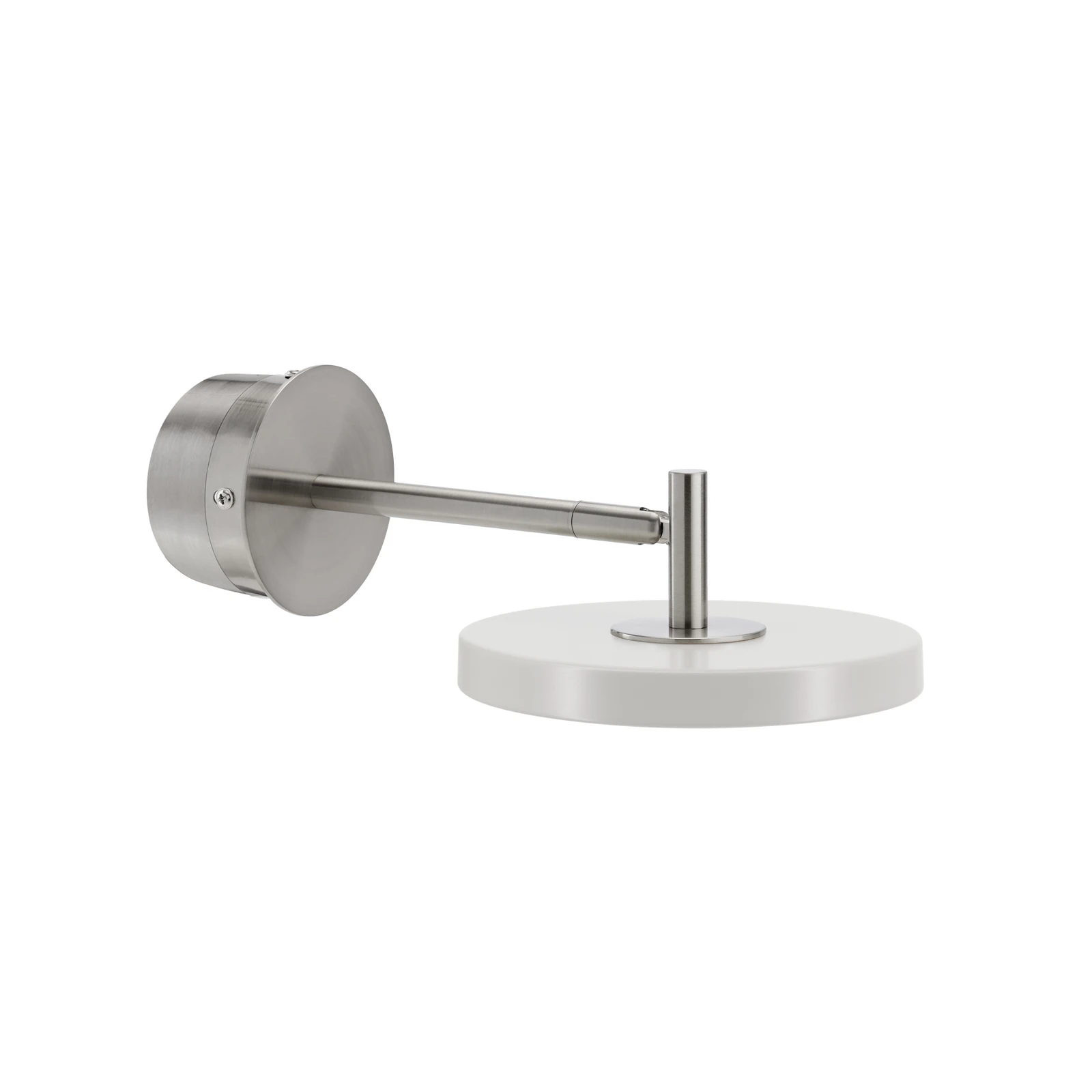 Candeeiro de parede LED UMAGE Asteria Short, cinzento, aço, ligação direta