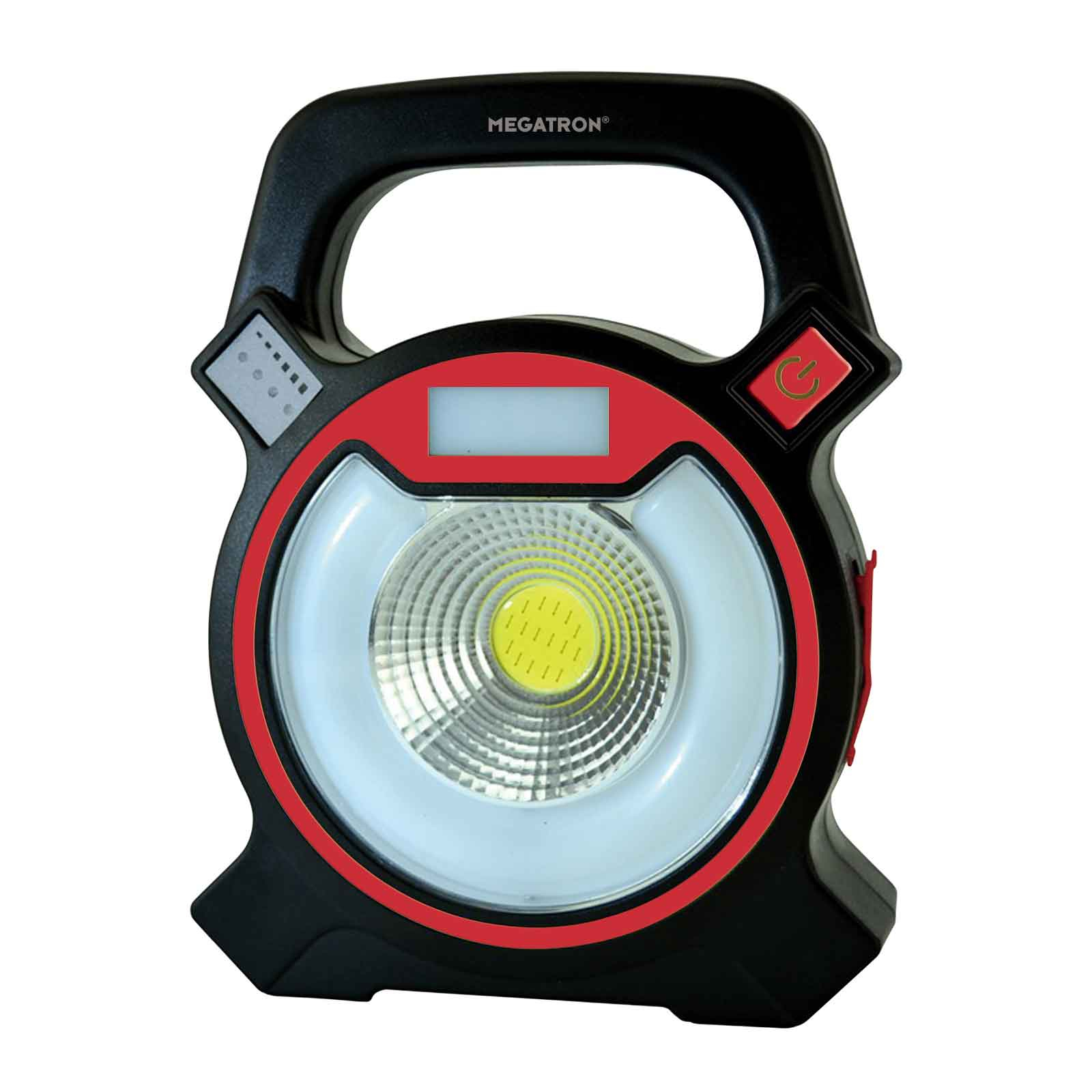 MEGATRON Helfa S LED spotlight with battery, 2 x 3 W, plastic, 3 W, energy efficiency: A+, W: 13.7 cm, H: 17 cm