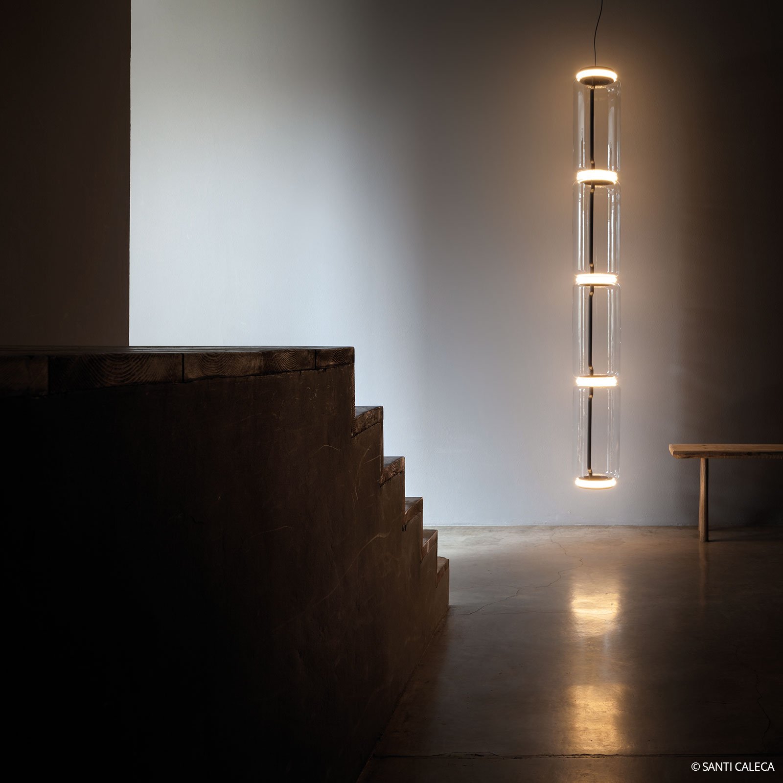 FLOS Noctambule LED hanging light high cylinders
