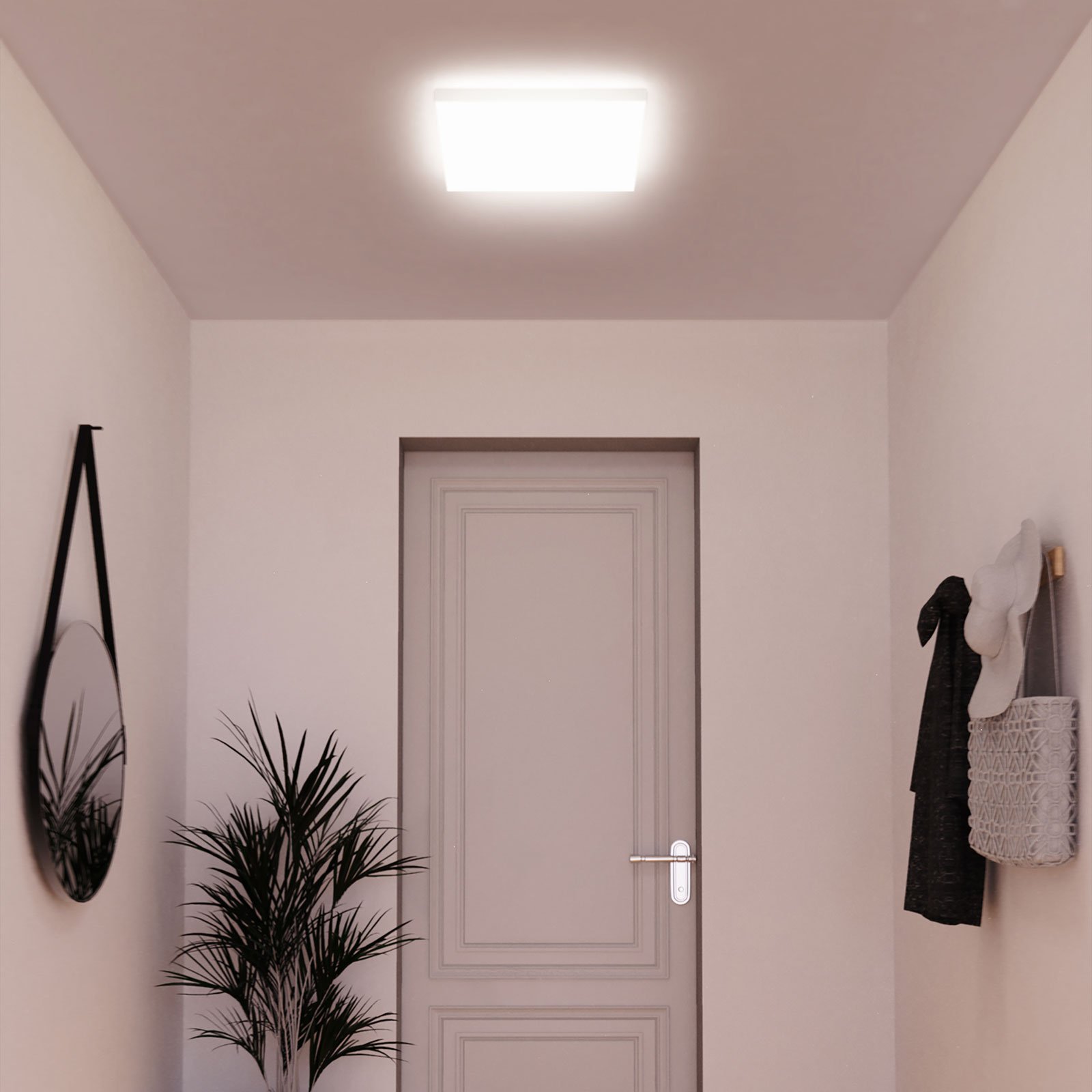 Müller Licht tint LED paneel Aris 30 x 30 cm, wit