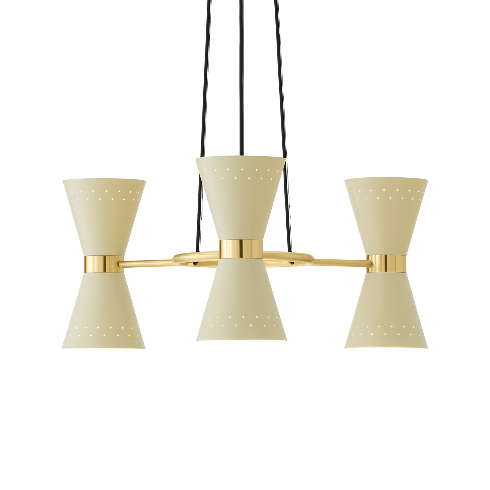 Collector 3 Hanglamp Crème - Audo Copenhagen