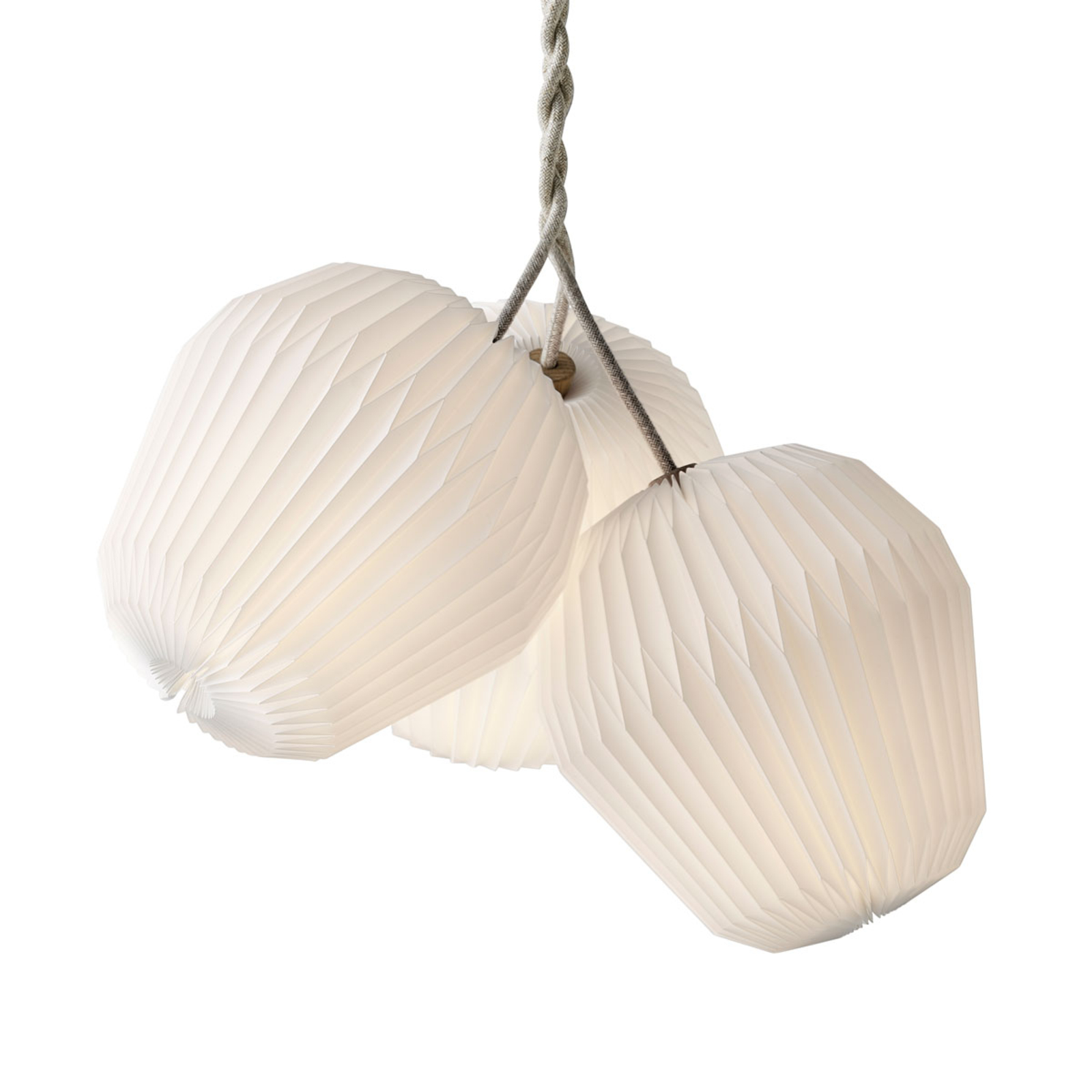 LE KLINT The Bouquet hanging light 3-bulb Ø 35 cm