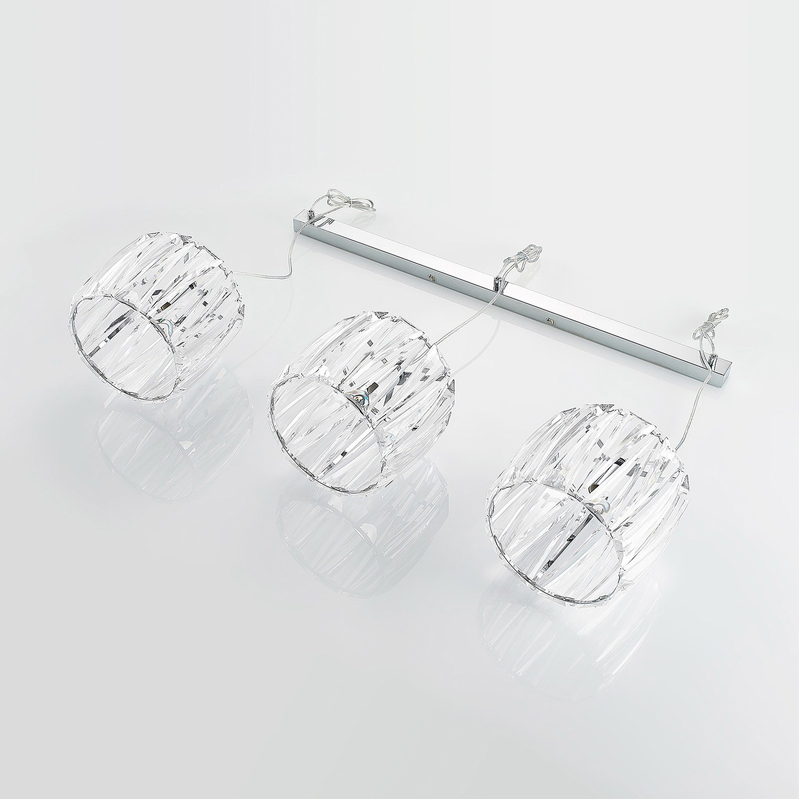 Sofia Závěsné Světlo Transparent/Chrome - Lindby